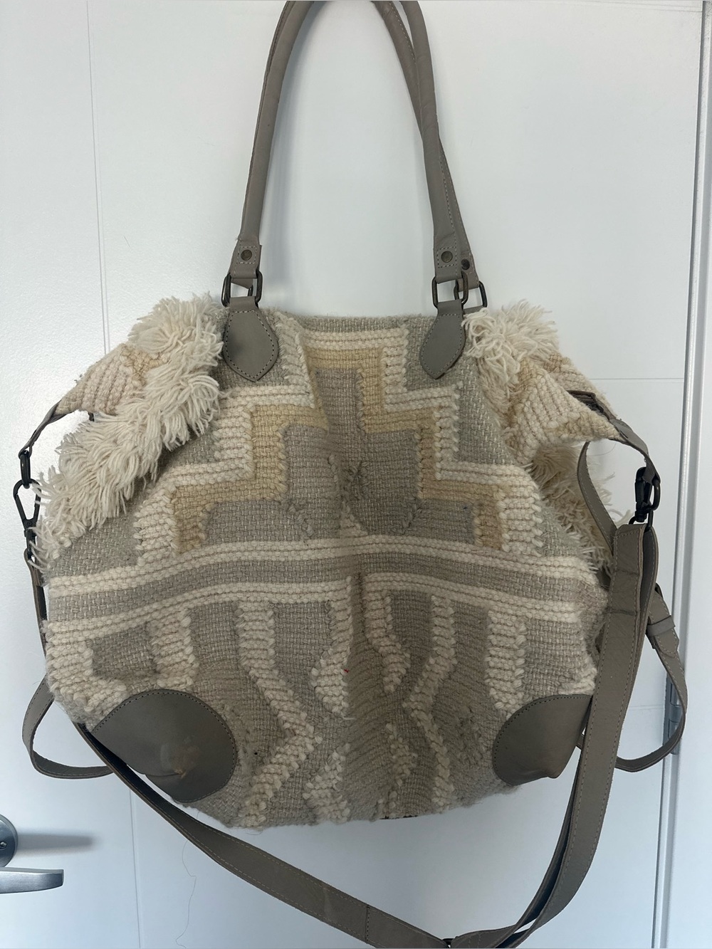 Free People Quick Trip Weekender Travel bag - Ivory Coast